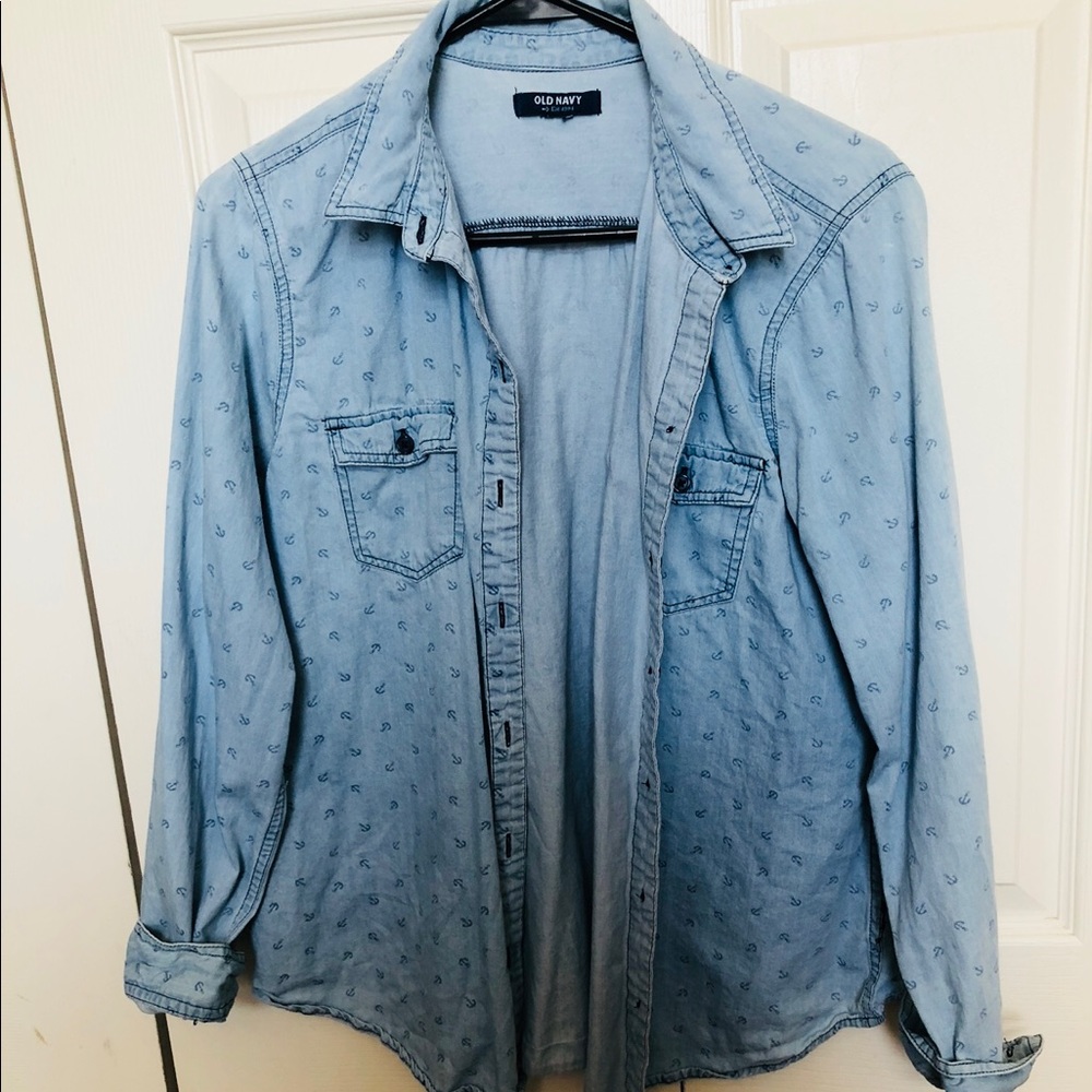 Anchor Jean shirt